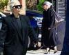 Lady Gaga wears all black to visit a friend in West Hollywood after receiving ... trends now