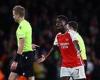 sport news Bukayo Saka and Arsenal are incensed they did not get a penalty at the end of ... trends now
