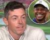 sport news Rory McIlroy 'flattered' by Tiger Woods praise after golf legend backed him to ... trends now