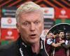 sport news David Moyes urges West Ham to rise to the occasion against Bayer Leverkusen as ... trends now