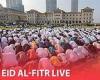 Eid al-Fitr 2024 LIVE: Muslims around the world break Ramadan fast and begin ... trends now