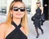 Nicole Richie shows off her stunning figure in stylish little black dress as ... trends now