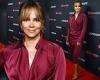 Halle Berry wows in a merlot-colored silk dress on Lionsgate CinemaCon's red ... trends now