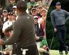 sport news The Masters 2024: Tiger Woods throws a golf ball perfectly into a fan's hands ... trends now