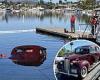 1939 Packard sedan worth $40,000 rolls into lake during boat ramp photoshoot, ... trends now
