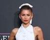 Zendaya cements her best-dressed status in sparkly white tennis-themed gown ... trends now