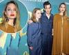 Angelina Jolie looks incredible in metallic gown and rust-hued cape as she ... trends now