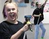 JoJo Siwa flashes her $50K smile as she practices in the studio - after ... trends now