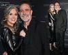 Jeffrey Dean Morgan cuddles up to Hilarie Burton as loved-up couple lead stars ... trends now