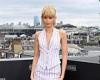 Zendaya shows off her incredible figure in a plunging striped waistcoat and a ... trends now
