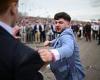 Brawl breaks out at Aintree as bloodied male racegoers throw punches at each in ... trends now