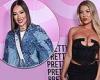 Love Island star Eve Gale poses separately to TOWIE's Demi Sims as they attend ... trends now