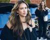 Jessica Alba is seen for the first time since stepping down from The Honest ... trends now