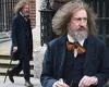 Acting legend looks unrecognisable as he sports long hair and bushy beard while ... trends now