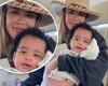 Khloe Kardashian, 39, cradles 'my baby' Tatum, 20 months, on private jet in ... trends now