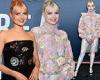 Lucy Boynton turns heads in two eye-catching outfits as she attends the ... trends now