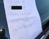Aussie driver stunned after discovering nasty note left on his windscreen trends now