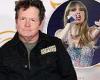 Michael J. Fox says Taylor Swift 'moves economies' and 'changes the way the ... trends now