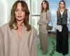Laura Haddock is on trend in an oversized trouser-suit as she joins glamorous ... trends now
