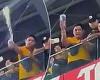 sport news Sickening moment soccer fan peed into beer cup and splashed fans at Mexican ... trends now
