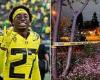 University of Oregon football player, 19, is arrested for fatal hit and run ... trends now