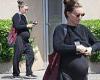 Pregnant Rooney Mara dresses her baby bump in head-to-toe black as she steps ... trends now