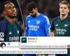 sport news Fans MOCK Arsenal post after the Gunners 'limped out' of the Champions League ... trends now