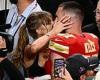 sport news Taylor Swift sings about Travis Kelce's 'kiss, marry, kill' interview where he ... trends now