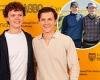 Tom Holland shows off his uncanny resemblance to younger lookalike brother ... trends now