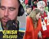 sport news Travis Kelce hints new Taylor Swift song IS about him via New Heights post ... trends now