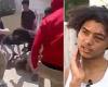 Horrifying moment two students are viciously punched and kicked by gang of ... trends now