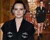 Daisy Ridley puts on a leggy display in tailored shorts as she rocks a stylish ... trends now
