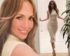 Jennifer Lopez, 54, shows off her famous curves in skintight white dress as she ... trends now