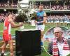 sport news Sydney Swans pay emotional tribute to Bondi Junction victims with Anthony ... trends now