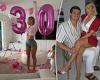 Inside Tammy Hembrow's 30th birthday celebrations as her fiancé Matt Zukowski ... trends now
