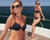 Amanda Holden, 53, flaunts her incredible figure in a black bikini from her new ... trends now