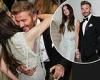 Victoria Beckham hugs husband David on the dance floor during her lavish 50th ... trends now