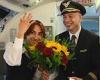 Love is in the air! Heartwarming moment pilot asks his 'greatest dream' air ... trends now