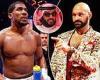 sport news Revealed: Anthony Joshua vs Tyson Fury is among the THREE fights that Turki ... trends now