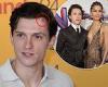 Tom Holland sports a bruise after 'being hit on the head with a golf ball' ... trends now