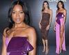 Naomie Harris turns heads in an eye-catching purple gown as she joins glamorous ... trends now