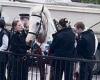 Moment escaped Household Cavalry horse 'spooked by builders' is finally ... trends now