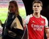 sport news Martin Odegaard's dancer girlfriend shows off her moves as she celebrates ... trends now