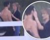 Margot Robbie touches shirtless Colin Farrell on the chest and face while ... trends now