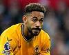 sport news 'It's not fair': Wolves forward Matheus Cunha hits out at the number of ... trends now