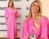 Paris Hilton is a stunner in head-to-toe pink as she joins 11:11 Media ... trends now