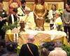 Moment male Episcopal bishop rips female reverend's collar off for VERY ... trends now