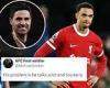 sport news Trent Alexander-Arnold is mocked by rival fans over his jibe about Arsenal's ... trends now