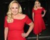 Rebel Wilson steps out in glamorous red dress as she's seen for the first time ... trends now