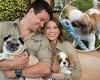 Piggy Lives! Fans rejoice as Bindi Irwin's dog returns to the Australia Zoo ... trends now